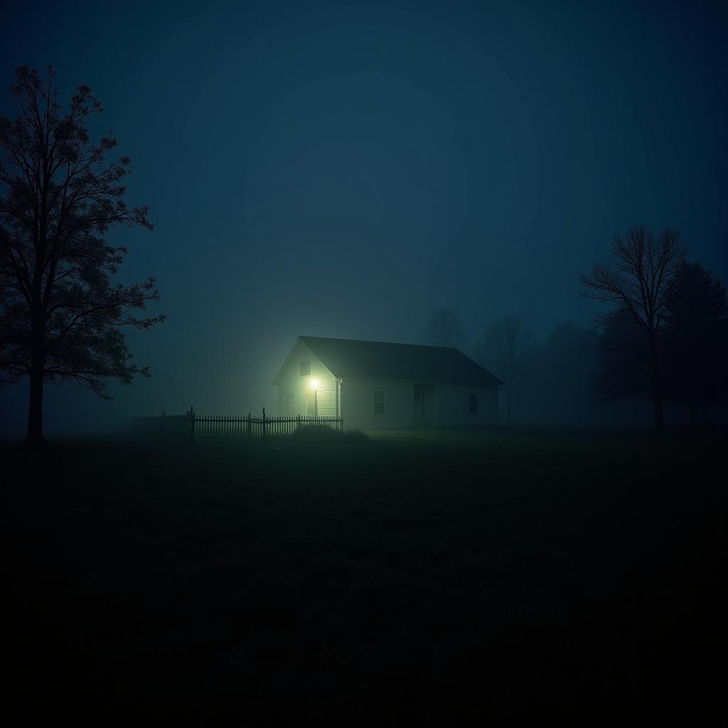 Marshfield Agricultural Research Station at Night