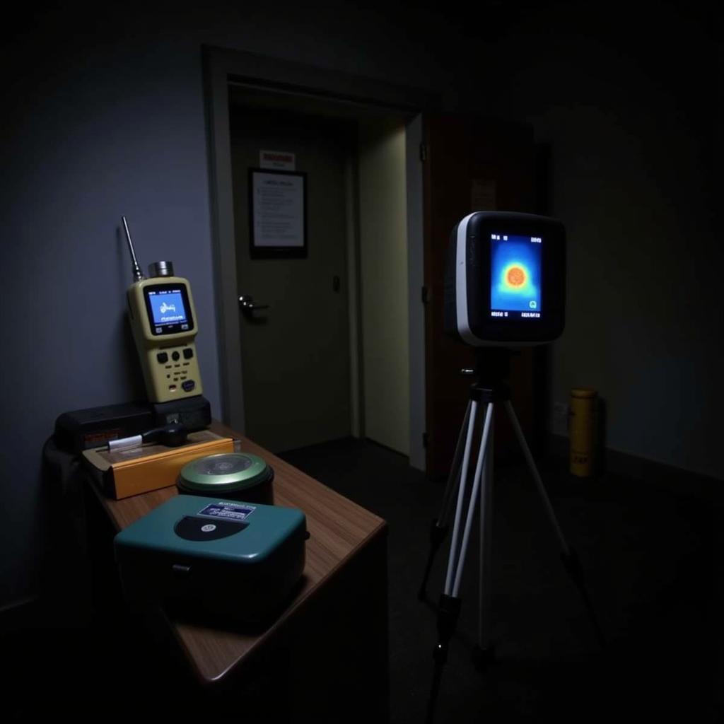 Paranormal Investigation Equipment at Maslowski Wellness and Research Center