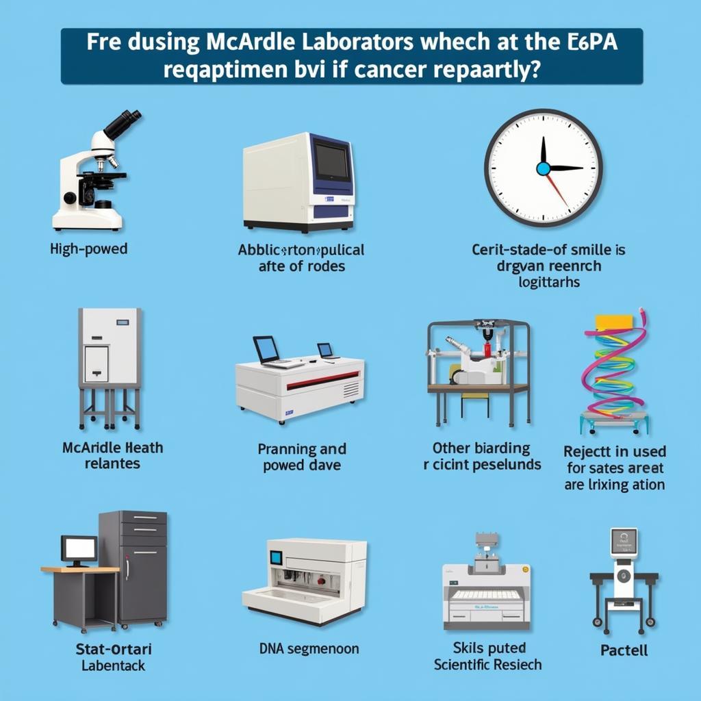 McArdle Laboratory Advanced Research Equipment and Technology