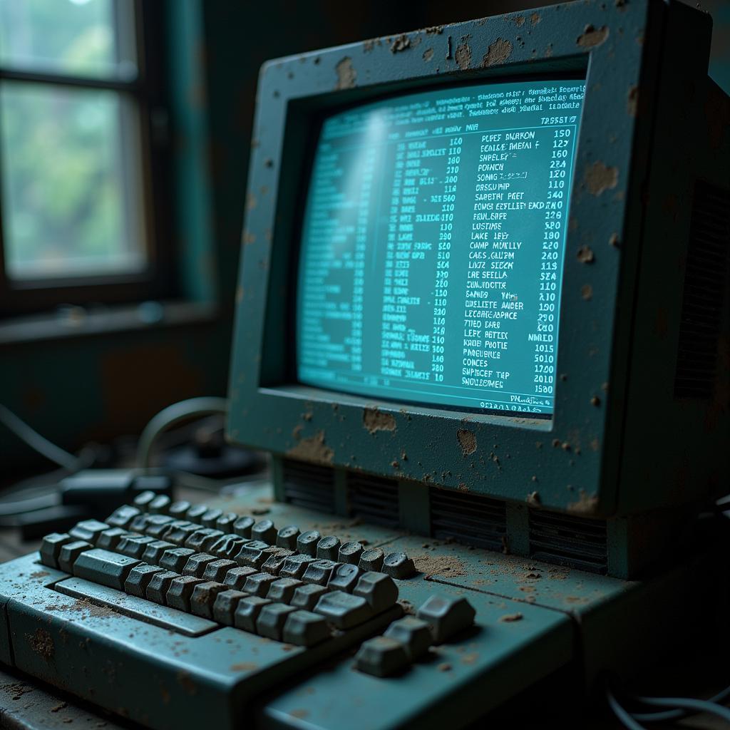 Computer terminal inside Med-Tek Research in Fallout 4