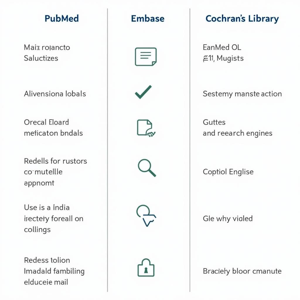 Comparison of Medical Research Search Engines