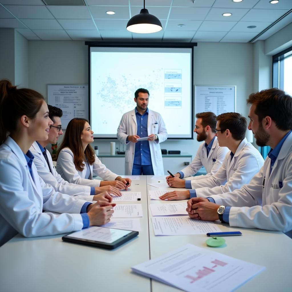 Medical Research Team Meeting