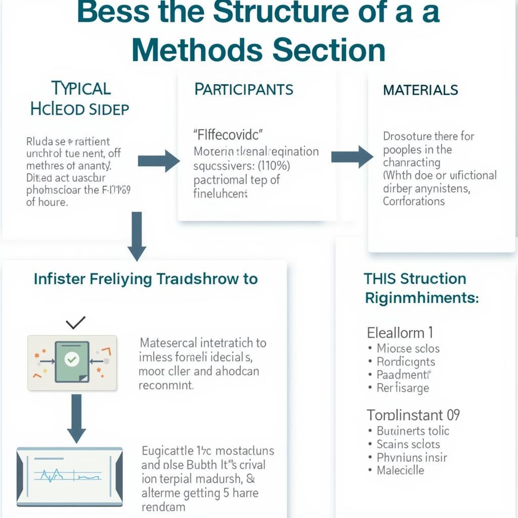 Methods Section Structure in a Research Paper