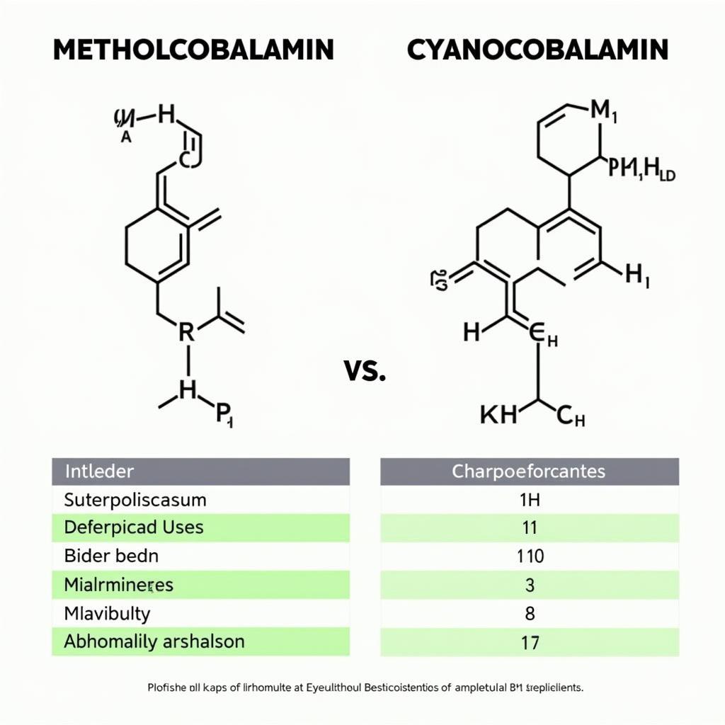 Methylcobalamin vs. Cyanocobalamin: Comparing B12 Supplement Forms