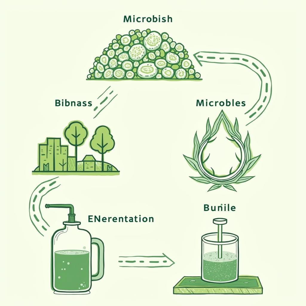 Microbial Biofuel Production Process