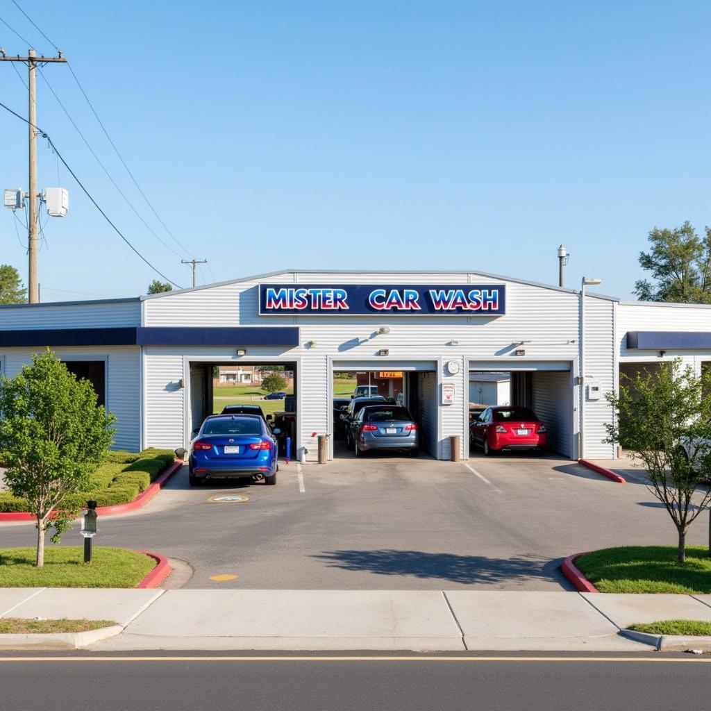 Mister Car Wash Exterior at Research Boulevard Austin