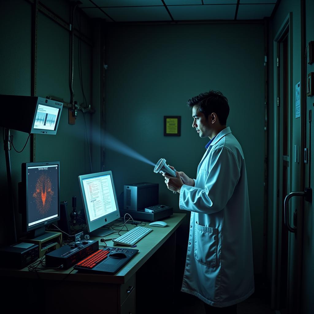 MIT Scientist Investigating Paranormal Activity in a Lab