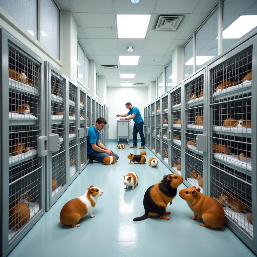 Modern Guinea Pig Research Facility