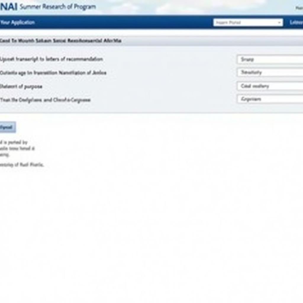 Mount Sinai Summer Research Application Portal