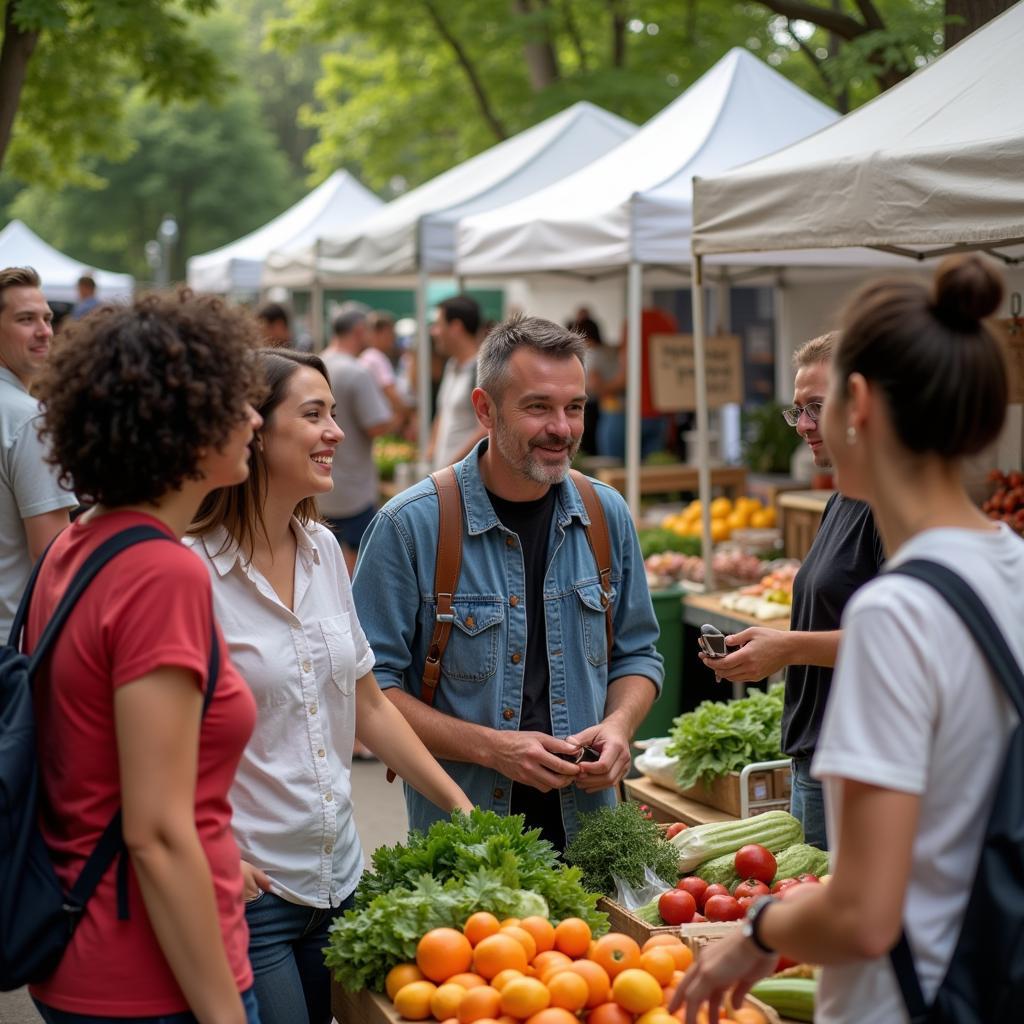 Engaging with the community after moving across town