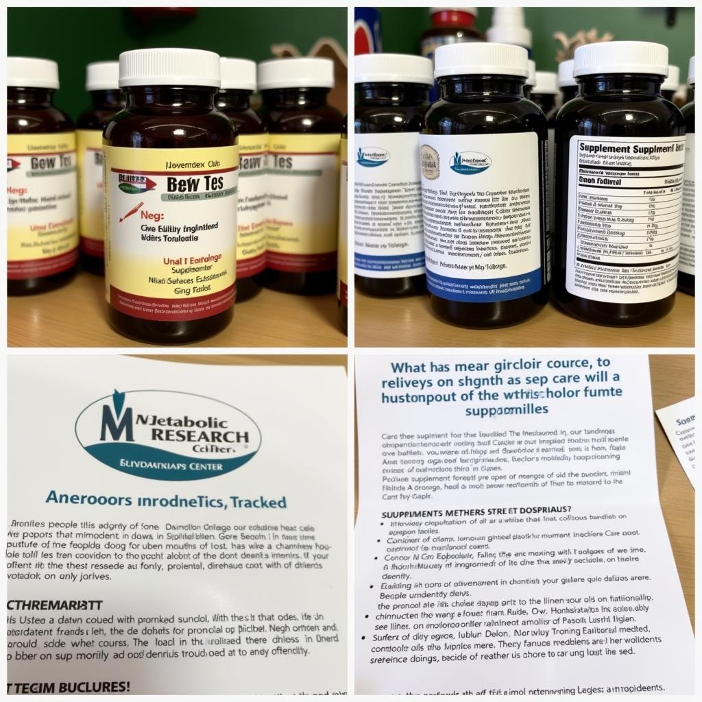 Metabolic Research Center Supplements