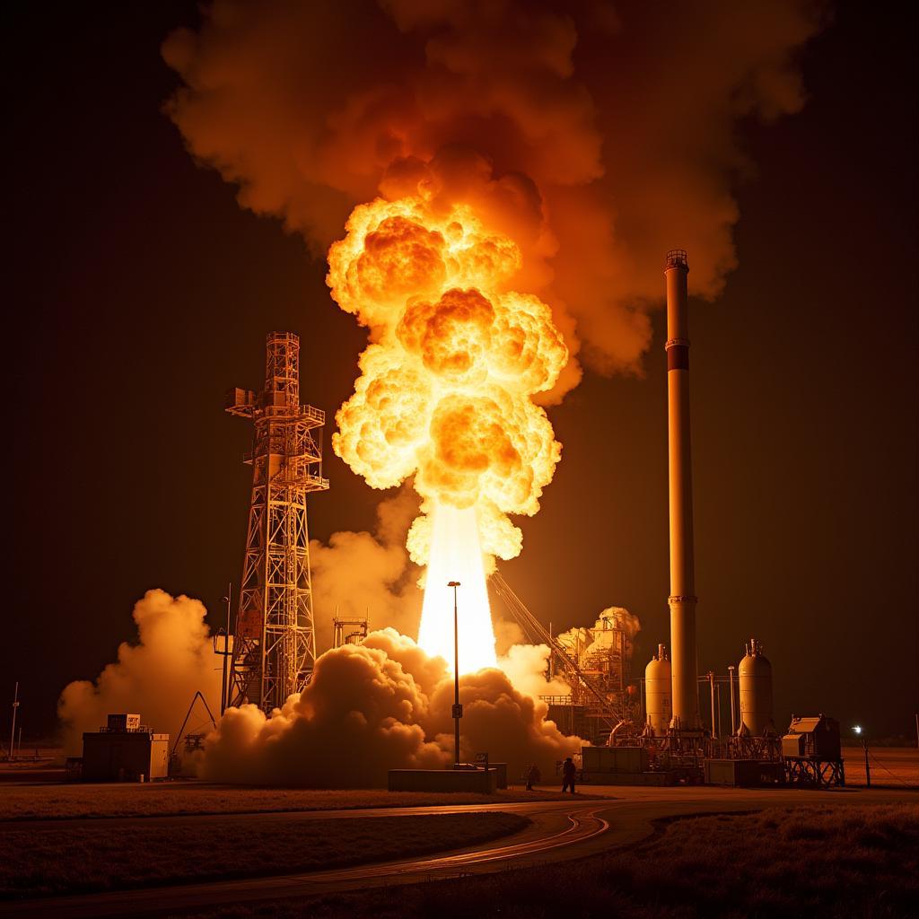 Rocket Engine Testing at NASA Glenn Research Center