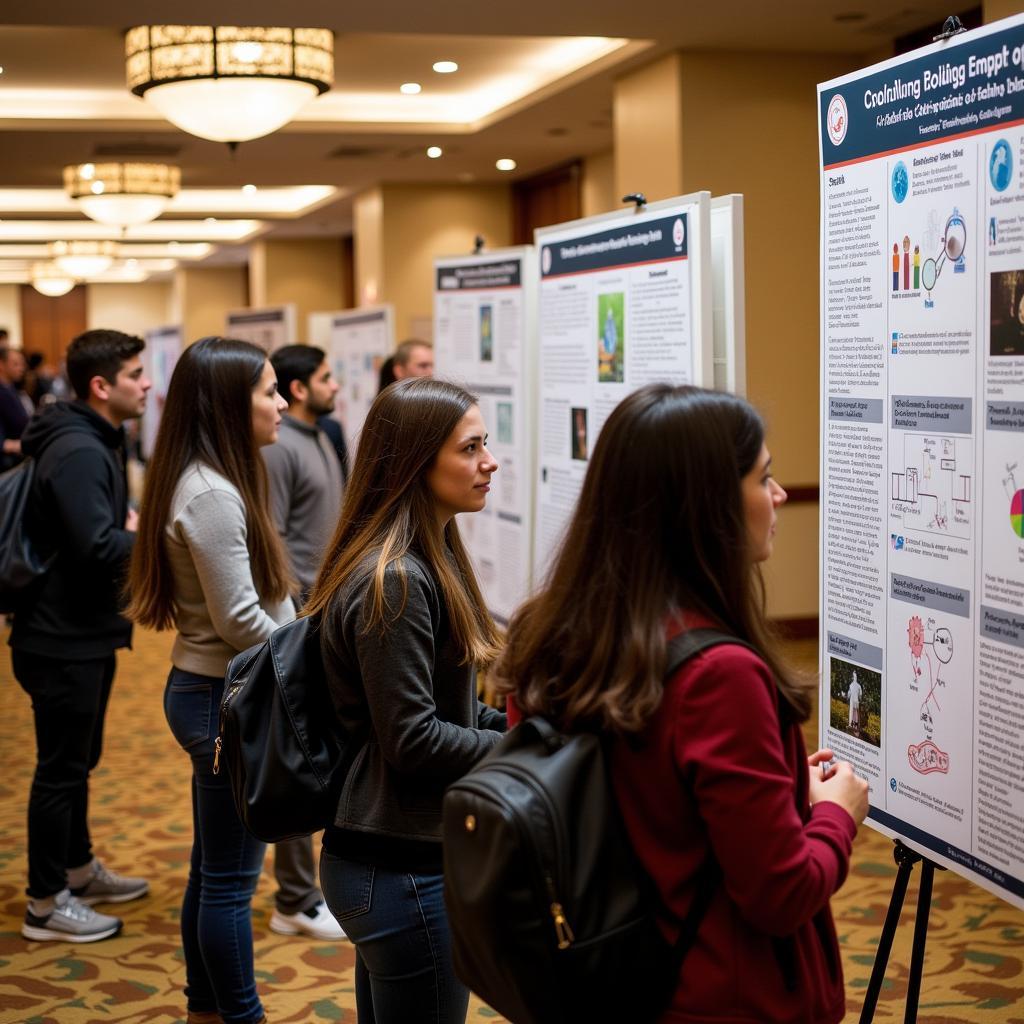 Students Presenting at the National Conference on Undergraduate Research