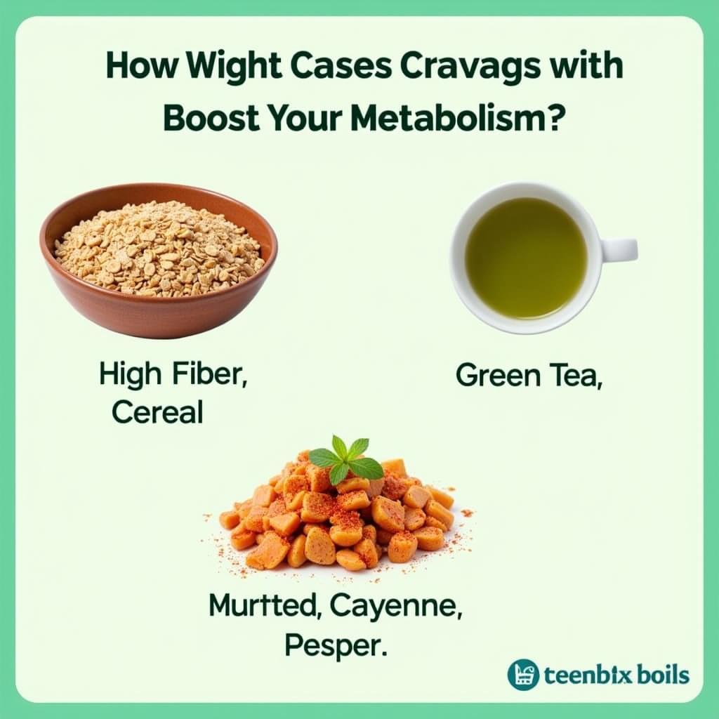 Natural Craving and Metabolism Boosters: Fiber Supplements, Green Tea, and Cayenne Pepper