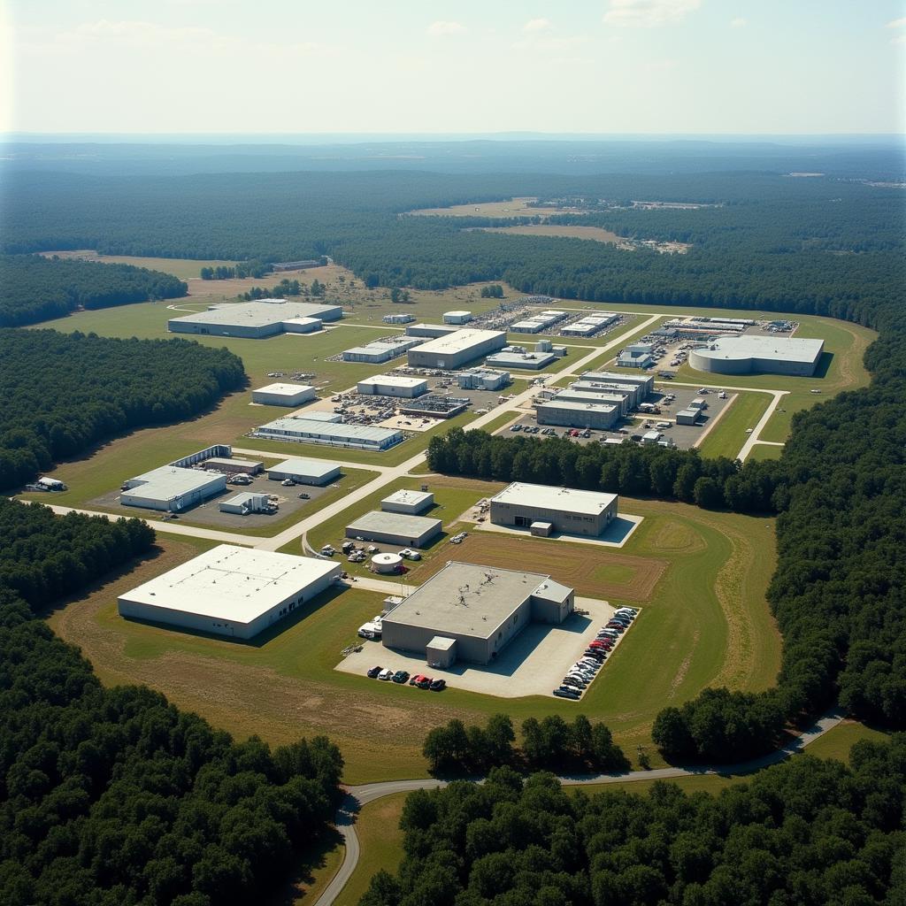 Aerial View of NCTR Campus