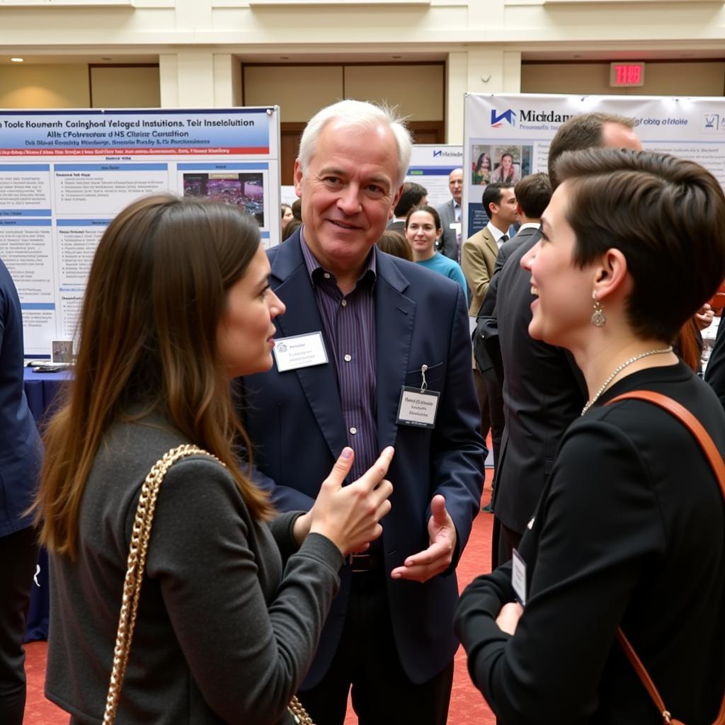 Networking at a Clinical Research Conference