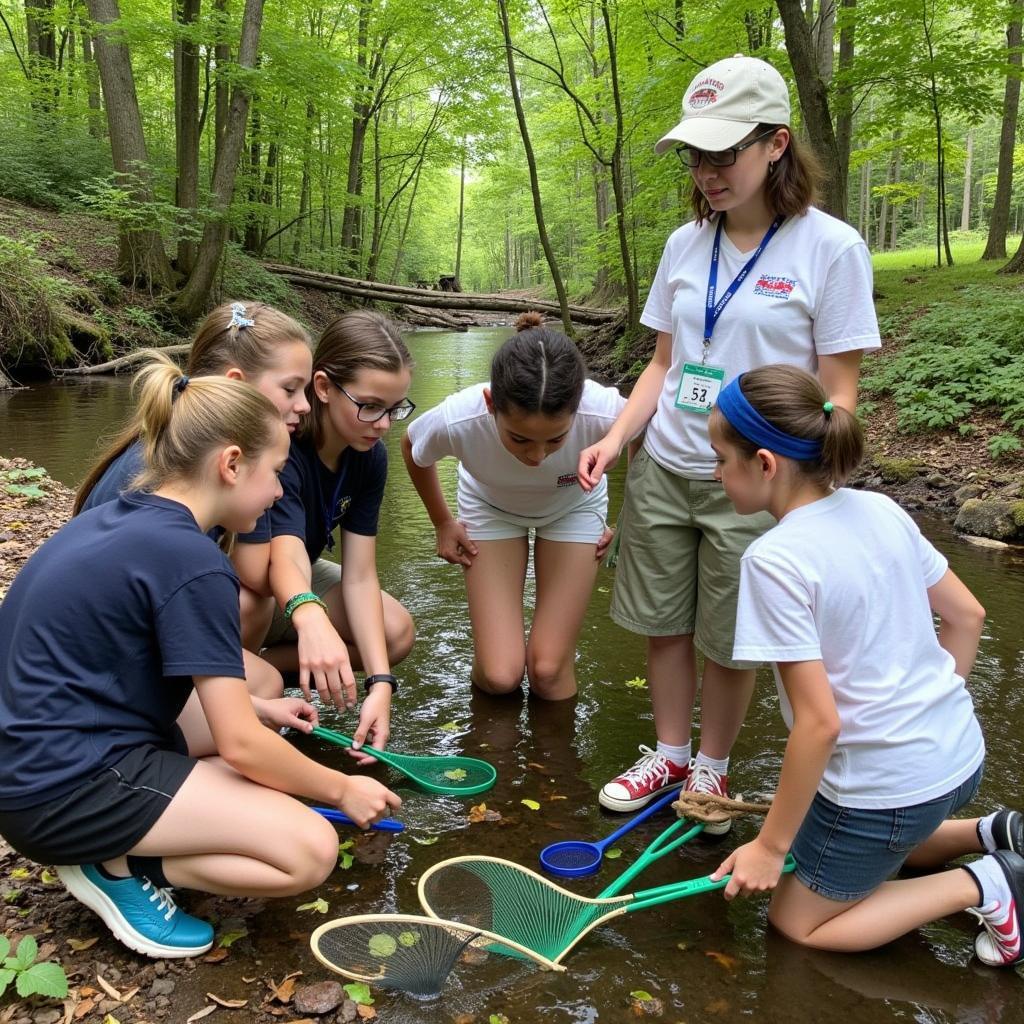 Students Participating in NGRREC Education Program