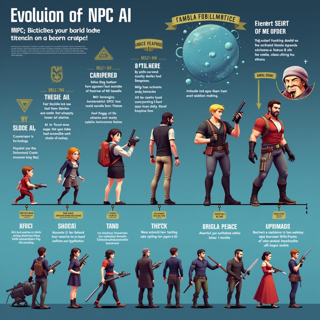 Evolution of NPC AI in Video Games