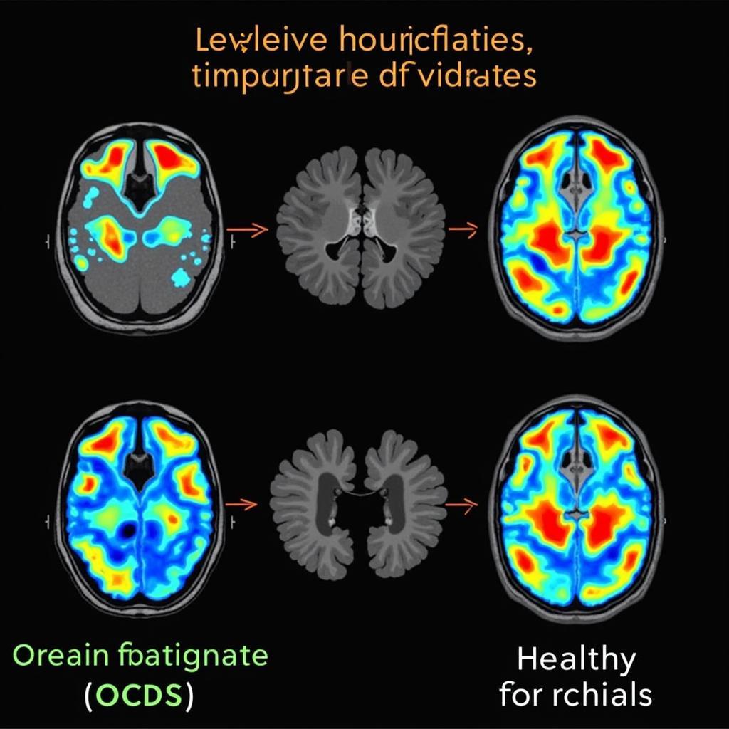 OCD Brain Scan Analysis Showing Activity Patterns