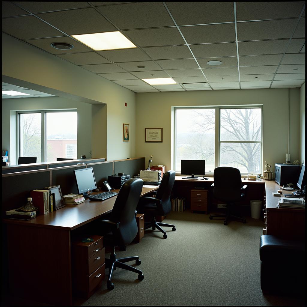 Interior office space at 11150 Research Blvd