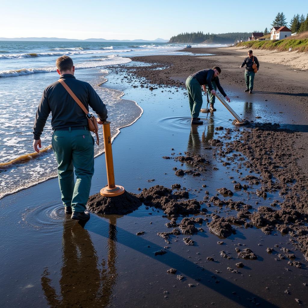 Oil Spill Cleanup Operations