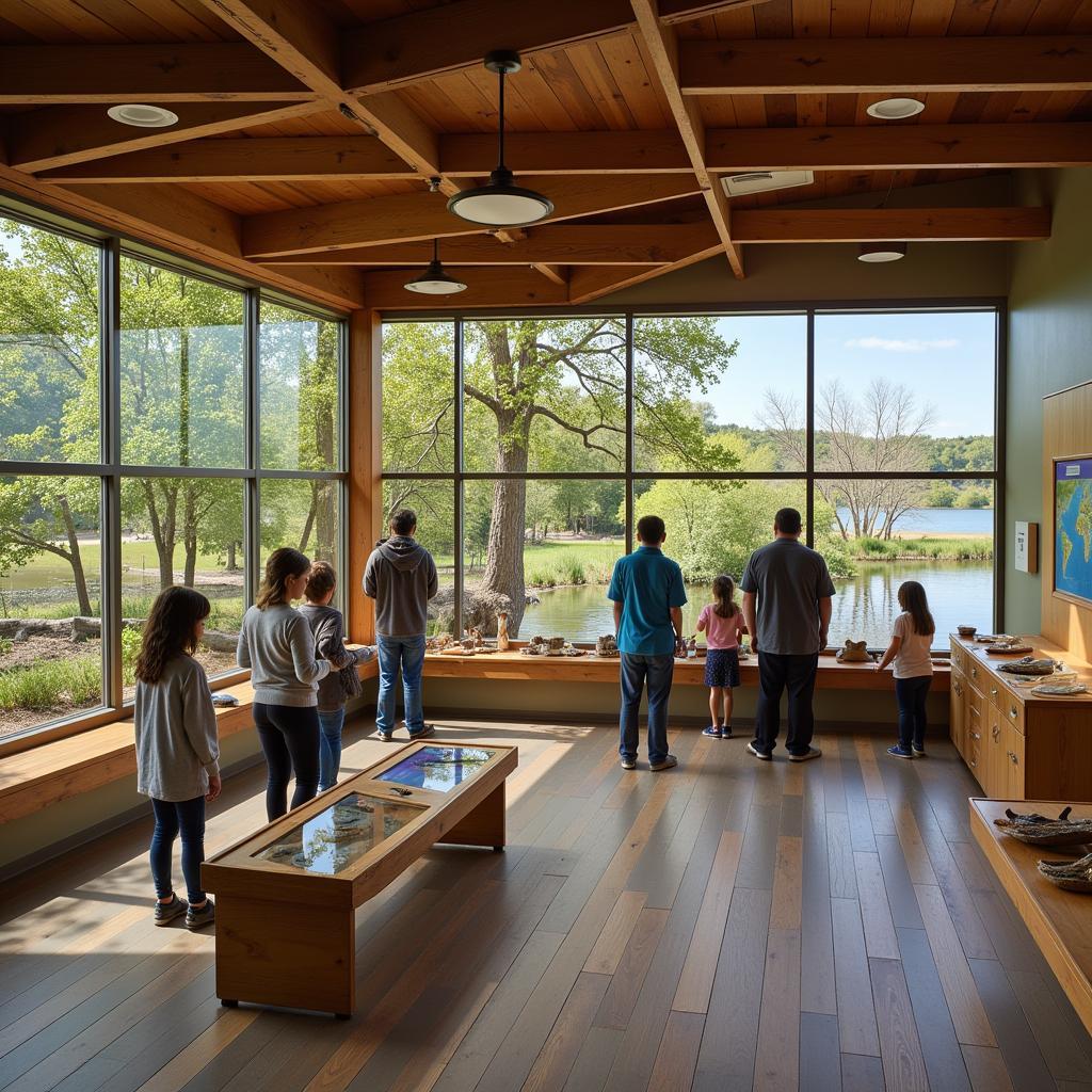 Old Woman Creek Visitor Center and Exhibits