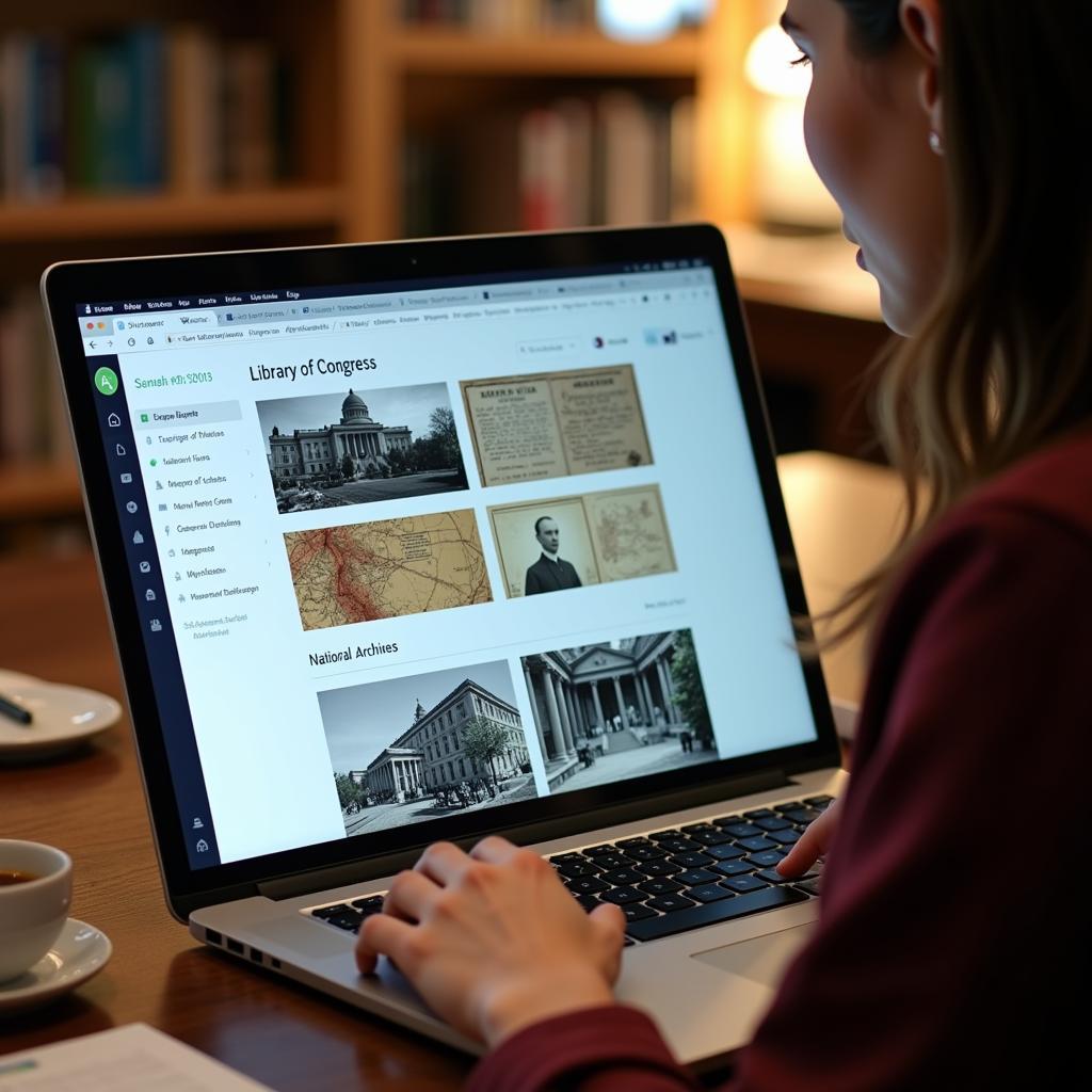 Accessing Digital Archives for Visual History Research