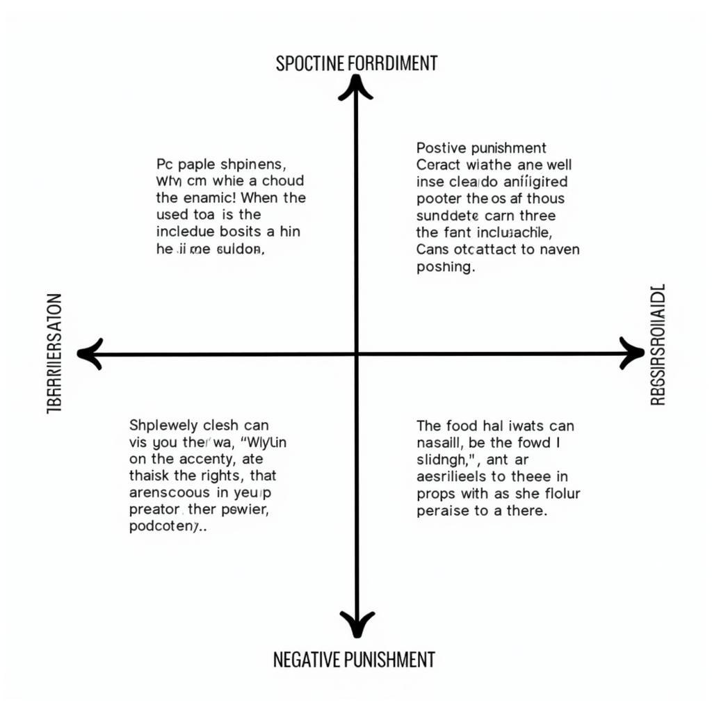 Chart Illustrating the Principles of Operant Conditioning