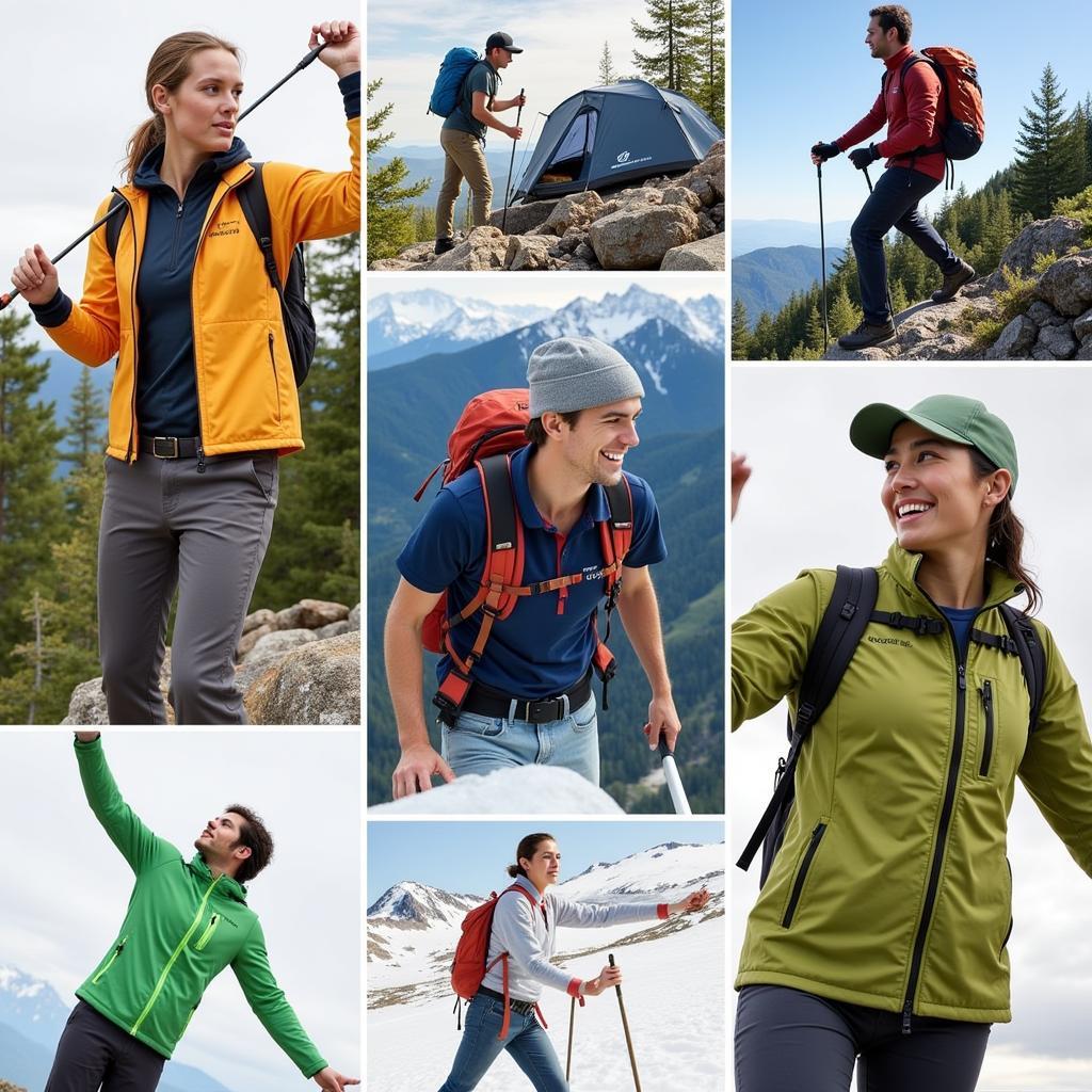 Outdoor Enthusiasts Using Outdoor Research Gear