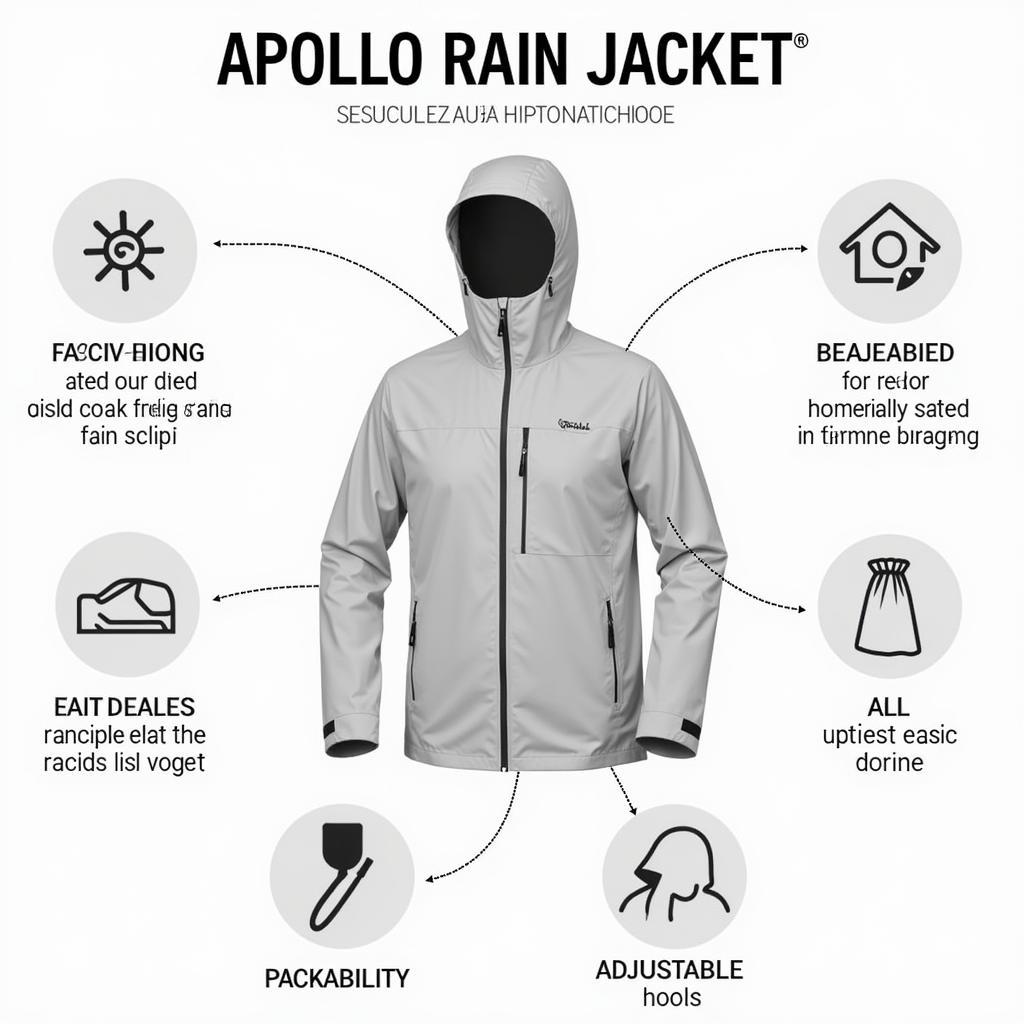 Outdoor Research Apollo Rain Jacket Features