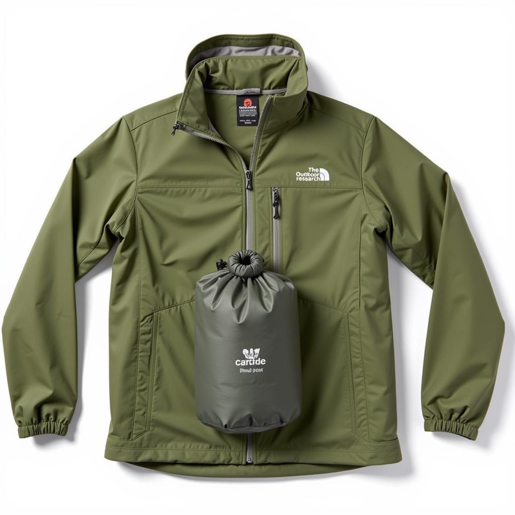 Outdoor Research Carbide Jacket Packed