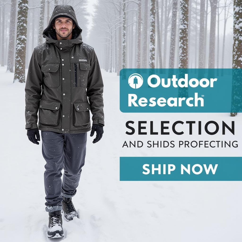 Outdoor Research Foray 3-in-1 Parka in Cold and Snowy Weather