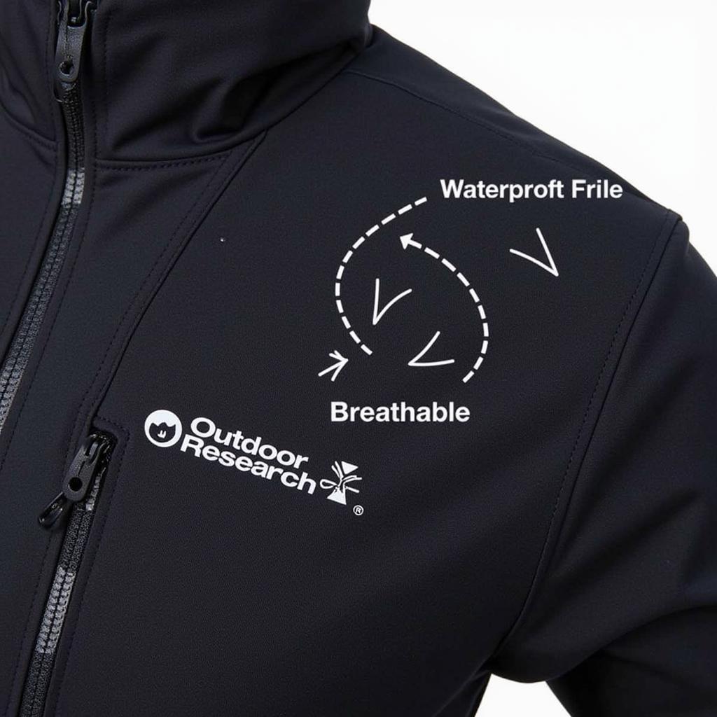 Outdoor Research Men's Waterproof and Breathable Jacket