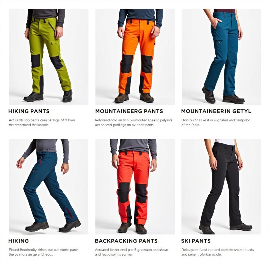 Different Types of Outdoor Research Pants