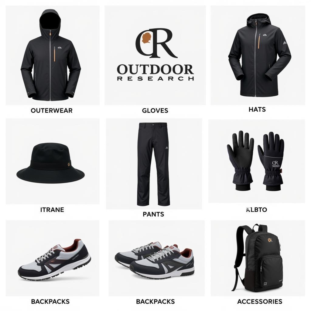 Outdoor Research Product Categories