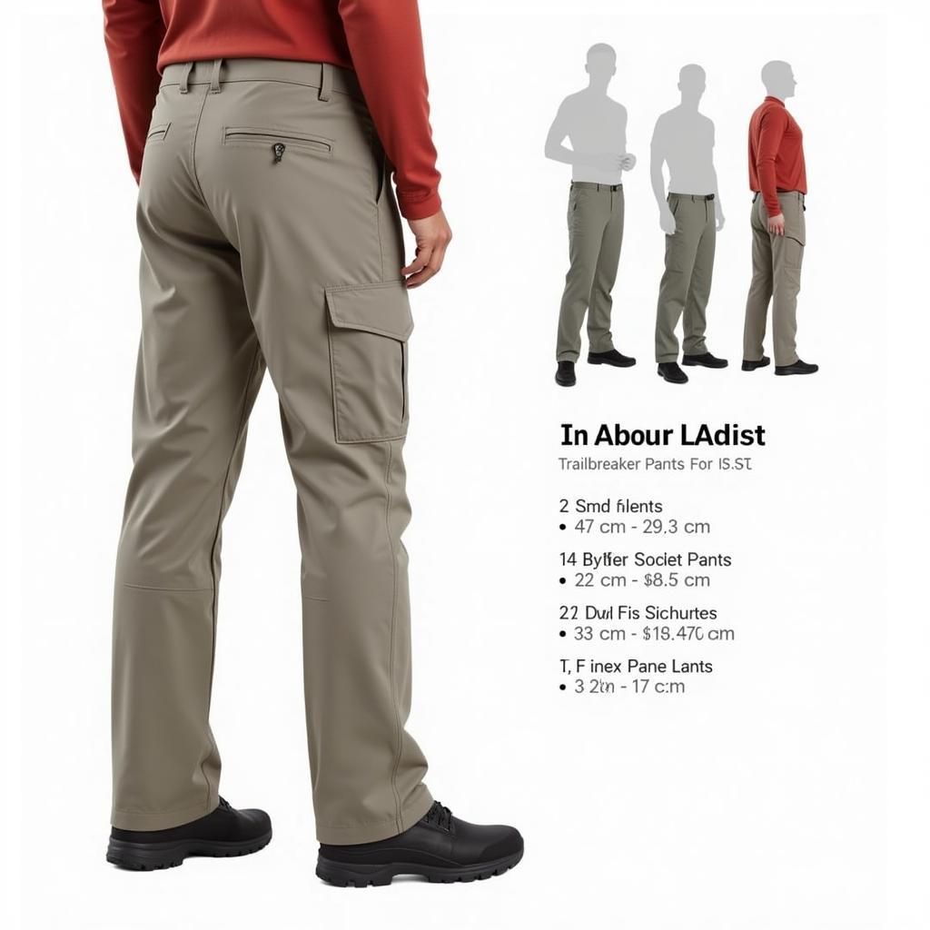 Outdoor Research Trailbreaker Pants Fit and Sizing Guide