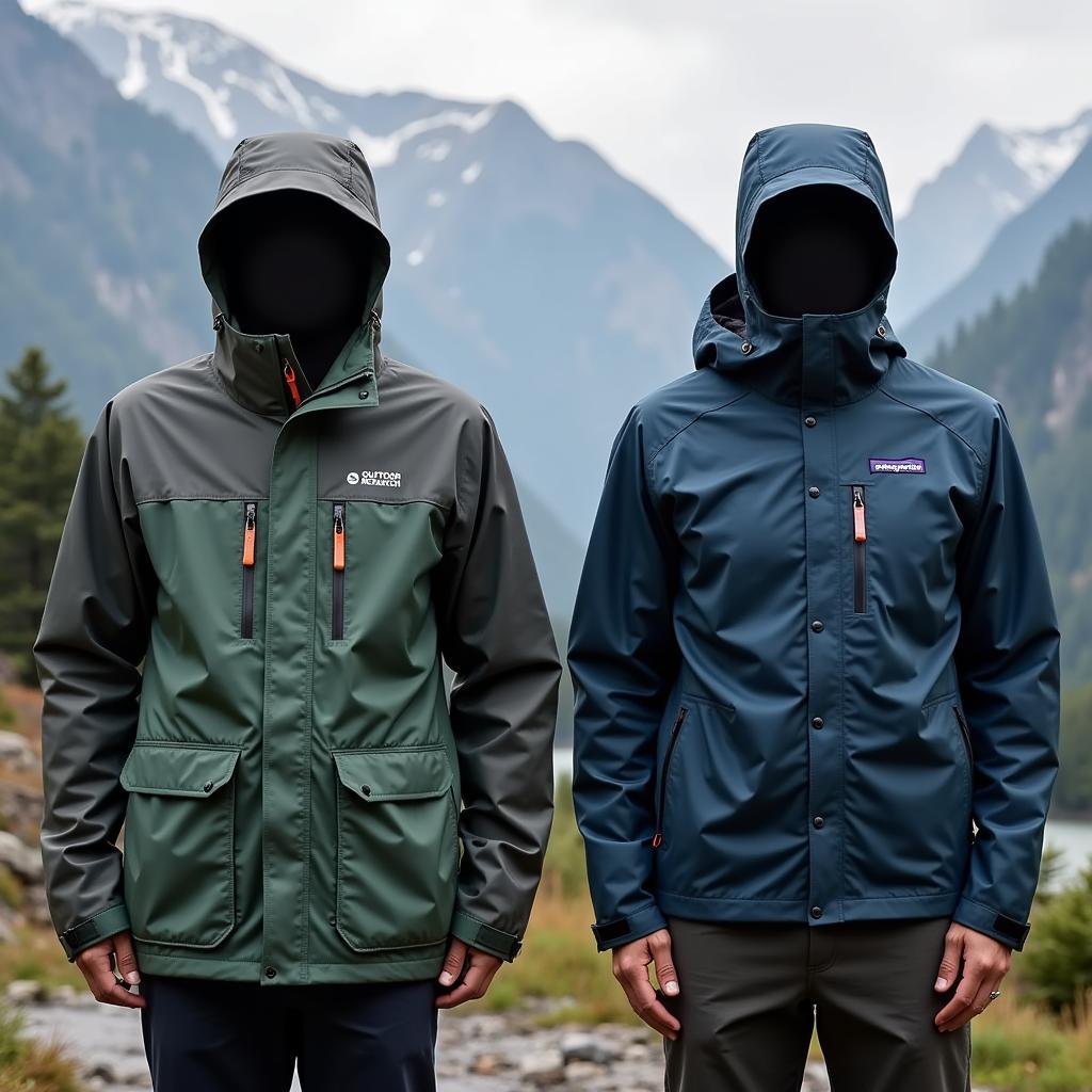 Comparing Waterproof Jackets from Outdoor Research and Patagonia