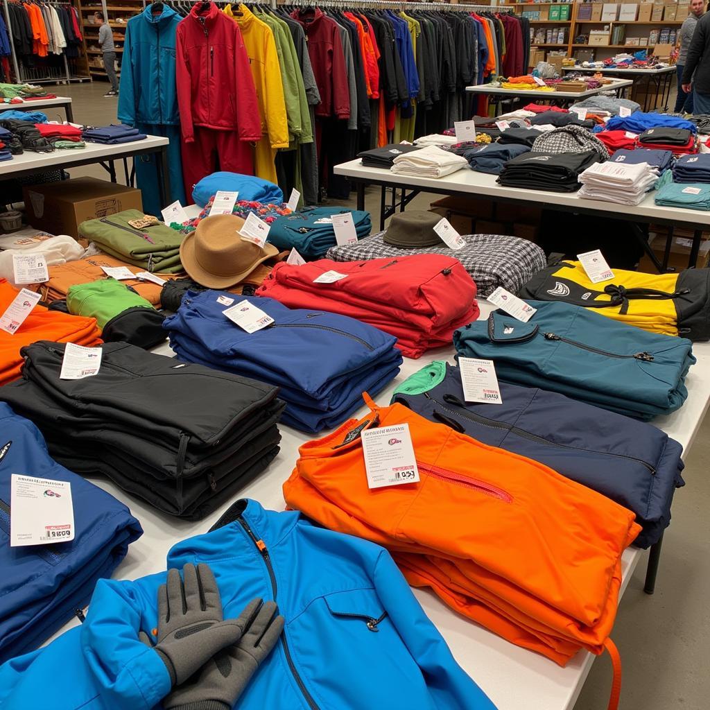 Outdoor Research Gear at a Warehouse Sale