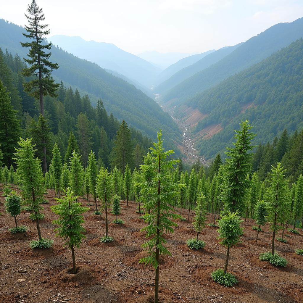 Panda Habitat Restoration in Chengdu: Reforestation Efforts