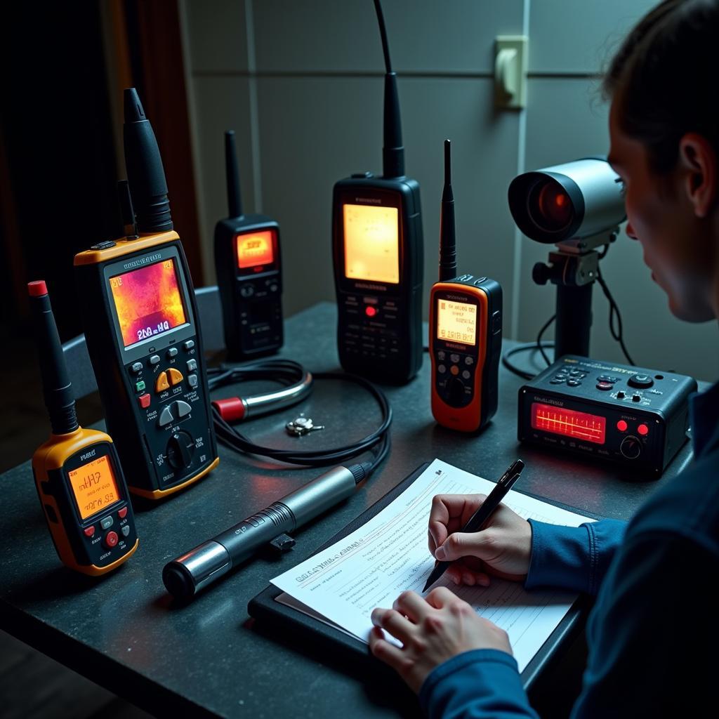 Paranormal Data Collection Equipment