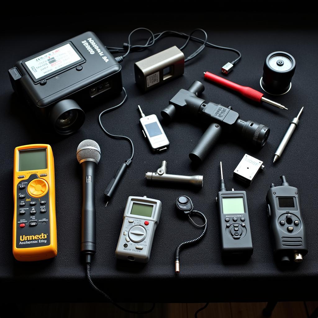 Paranormal Investigation Equipment in Use