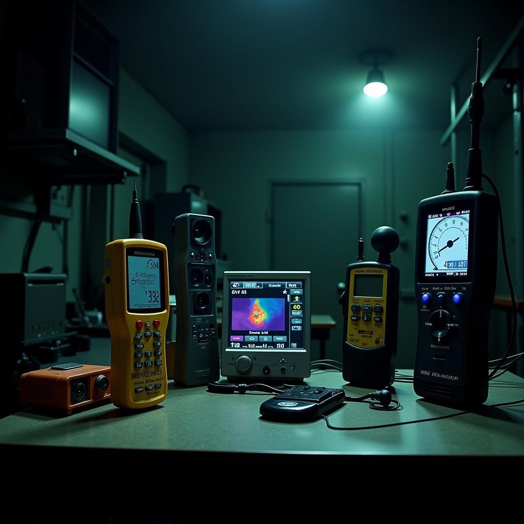 Scientific Equipment for Paranormal Investigation