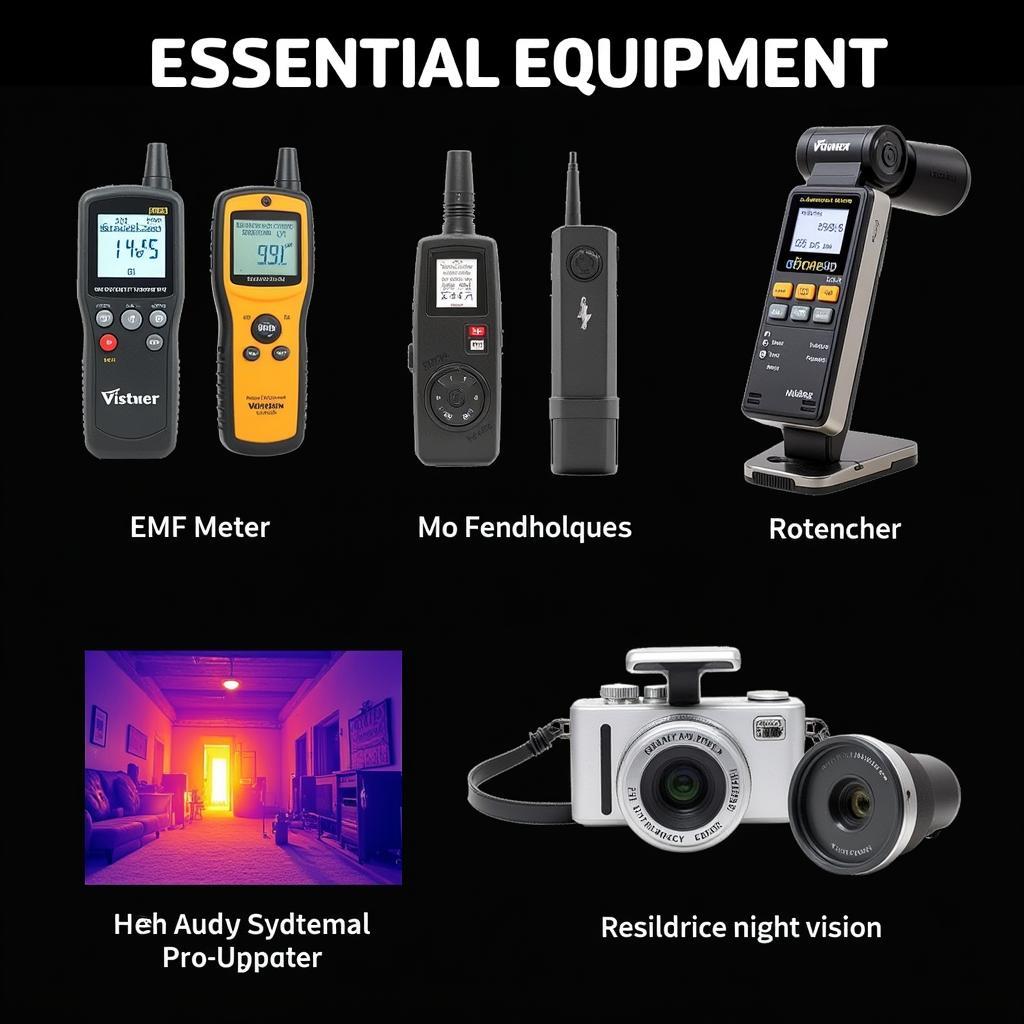 Essential Equipment for Paranormal Investigation