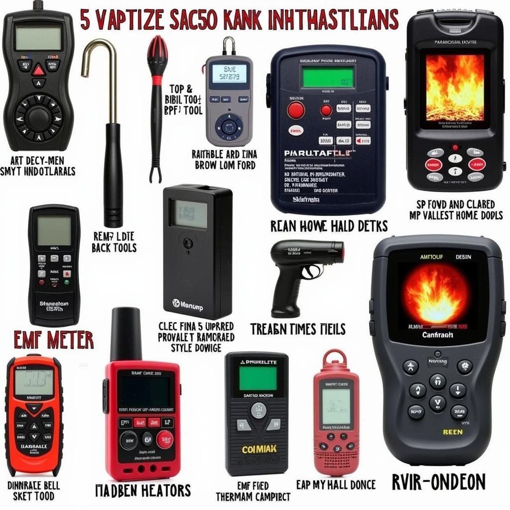 Paranormal Investigation Equipment Comparison