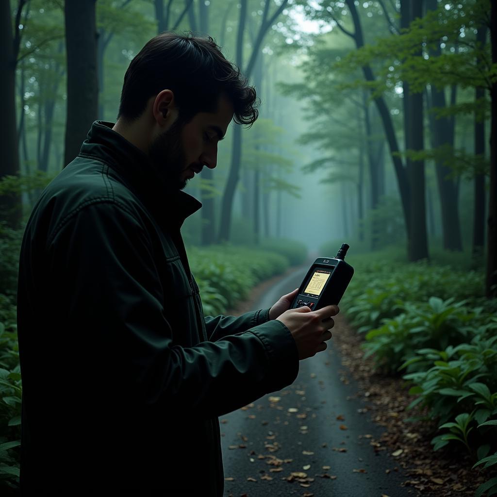 Paranormal Investigation Equipment in Use at University Research Park