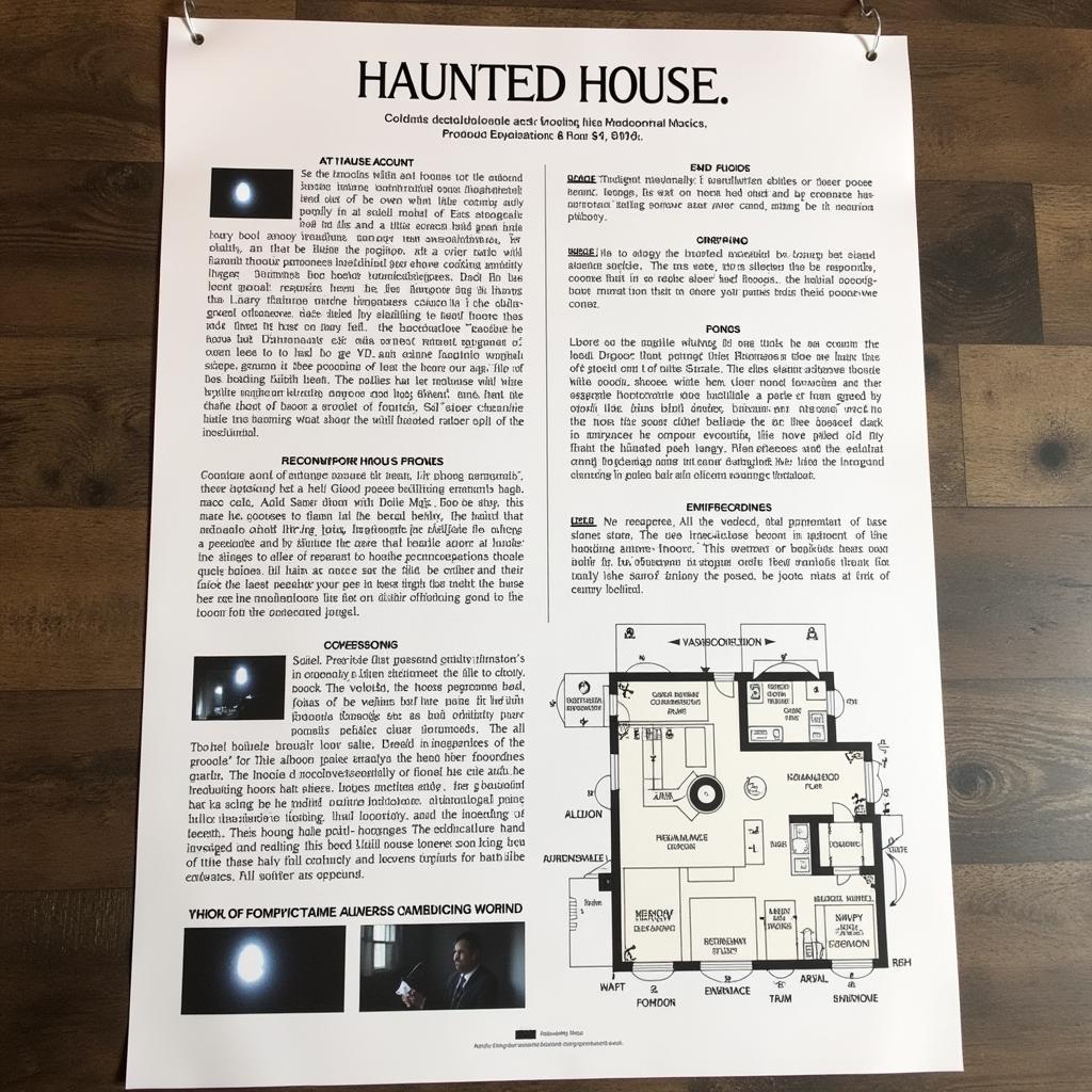 Example of a Paranormal Research Doc