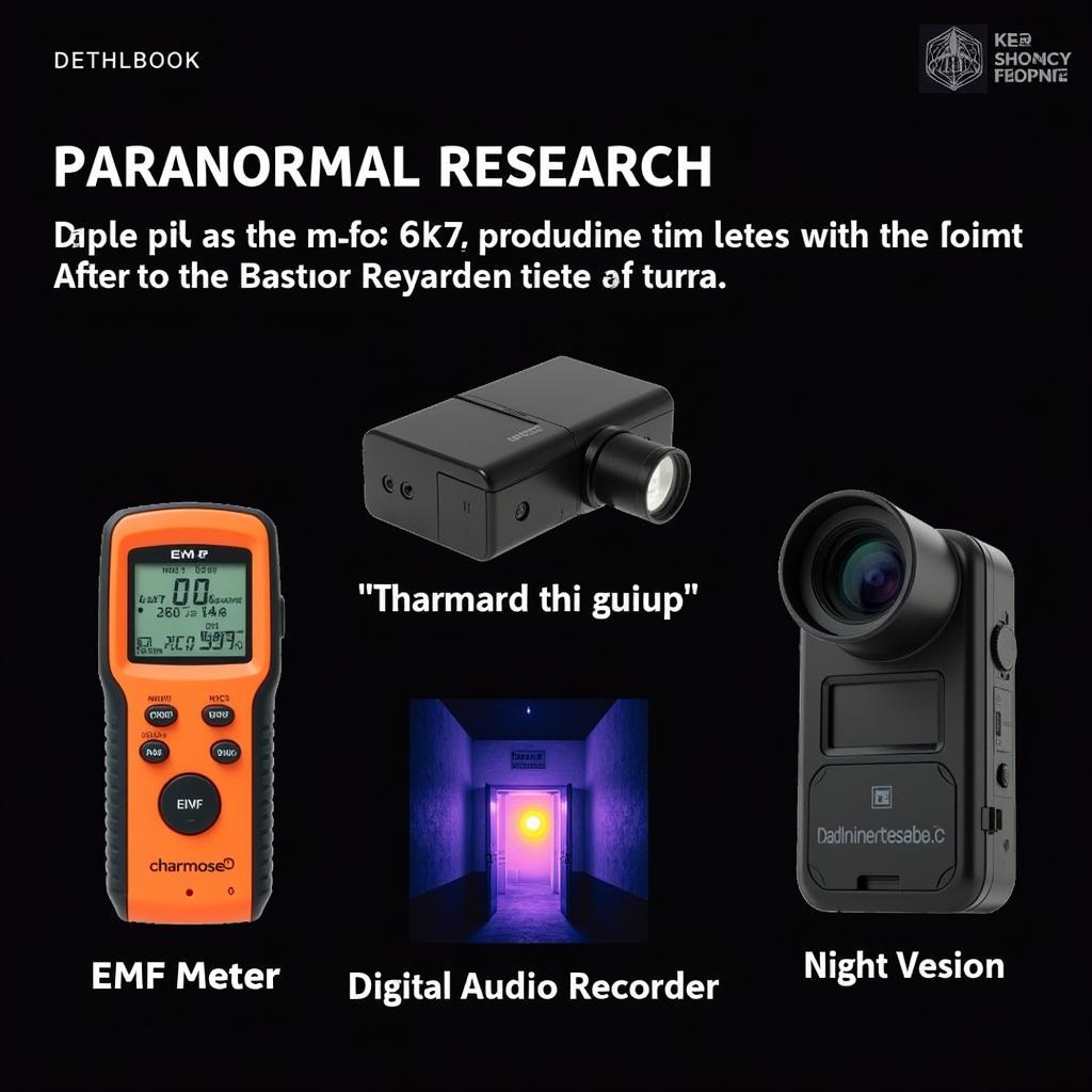 Essential Equipment for Paranormal Research