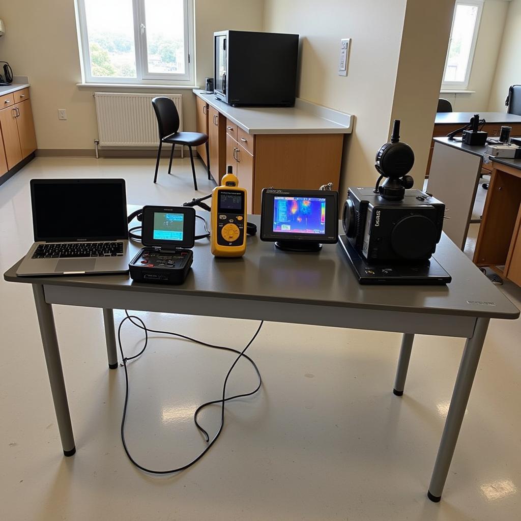 Paranormal Research Equipment in OSU Physics Research Building