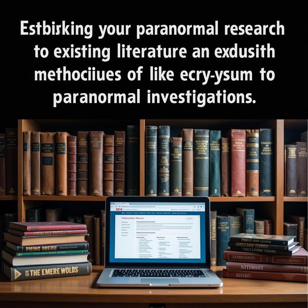 Building a Strong Foundation for Paranormal Investigations