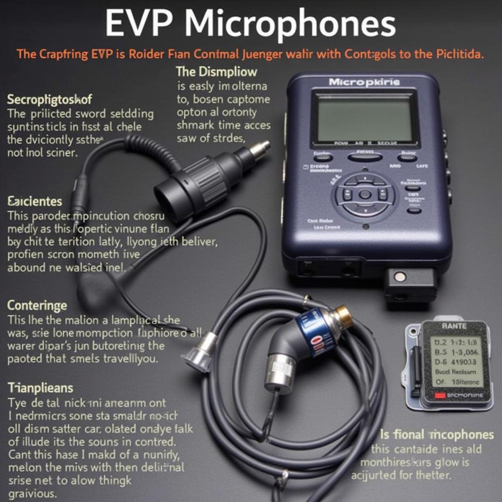 Paranormal Research Microphones for Capturing EVPs